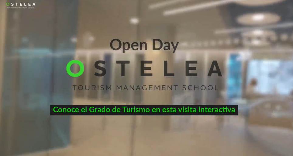 Ostelea organiza el Open Day Virtual del Grado en Turismo y Ocio